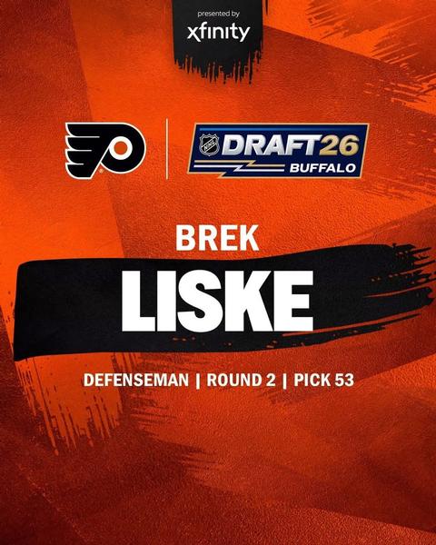 Big NHL Draft news for the Liske Family!!